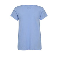 Mos Mosh, Tulli V-SS Basic Tee, Hydrangea