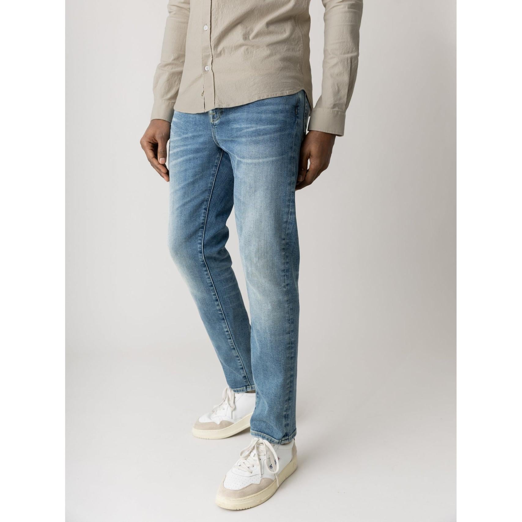 Mos Mosh Gallery, Andy Light Vintage Jeans, Light Blue Denim-Mos Mosh Gallery-Minlillebutik.dk