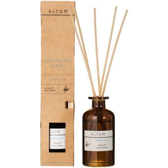 Ib Laursen, Duftpinde ALTUM Golden Grass m/5 pinde-Ib Laursen-Minlillebutik.dk
