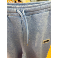 Mads Nørgaard, Standard Sweat Iggy Pants, Light Blue Melange-Mads Nørgaard - Dame-Minlillebutik.dk