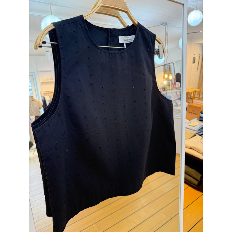 Mads Nørgaard, Broda Taby Top, Black-Mads Nørgaard - Dame-Minlillebutik.dk