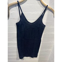 Nørgaard Paa Strøget, NPS Strap Top Wool, Marine, One Size
