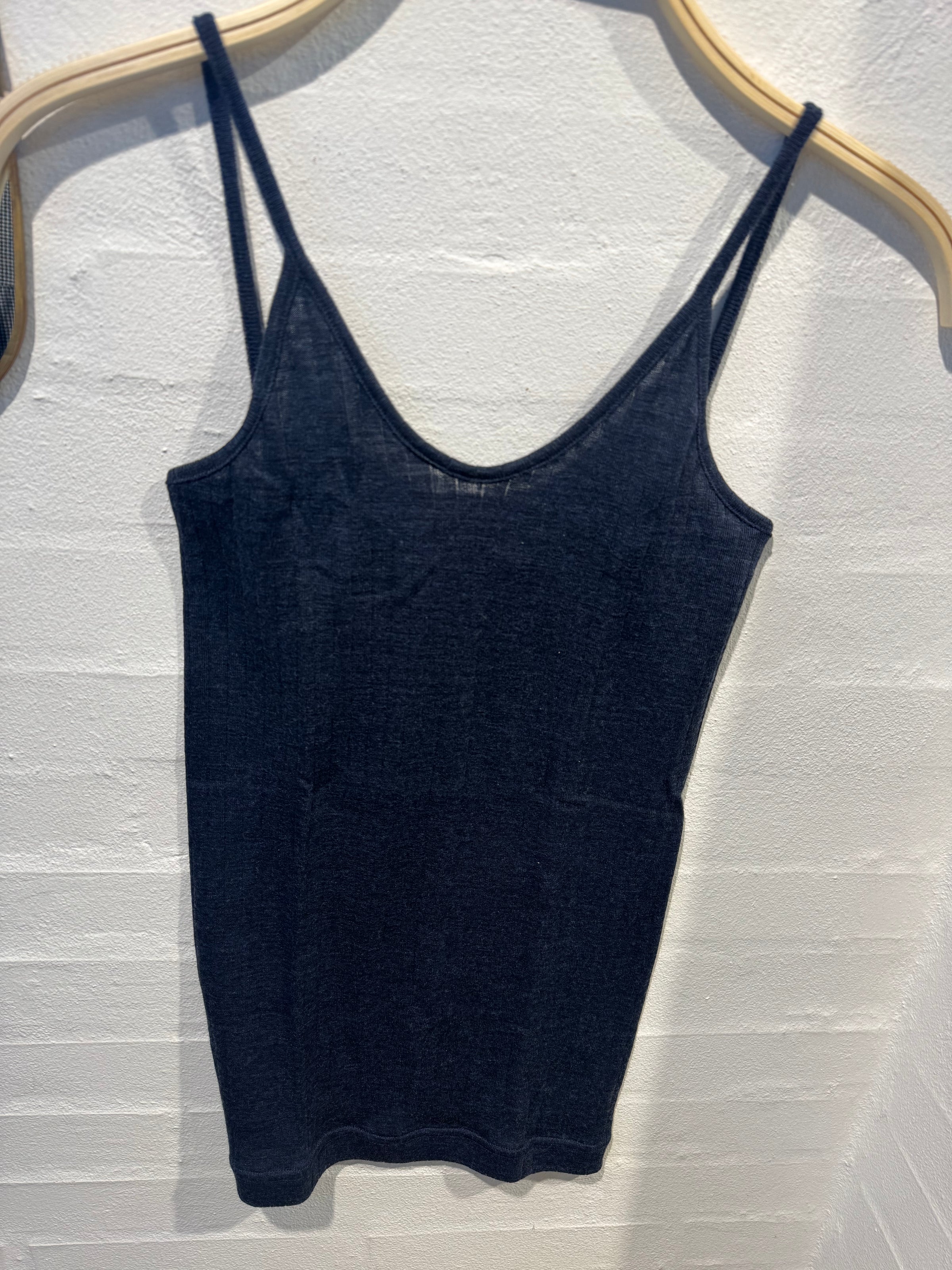 Nørgaard Paa Strøget, NPS Strap Top Wool, Marine, One Size