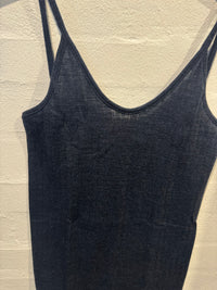 Nørgaard Paa Strøget, NPS Strap Top Wool, Marine, One Size