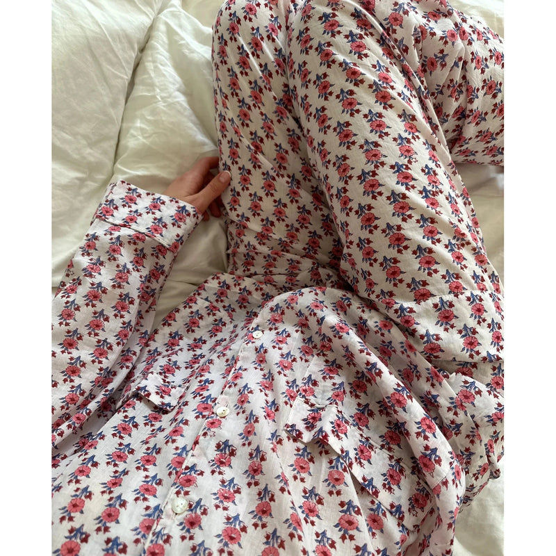 Sissel Edelbo, Nuit Pyjamas set, White Floral