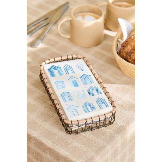 Ib Laursen, Serviet, Strandhuse-Ib Laursen-Minlillebutik.dk