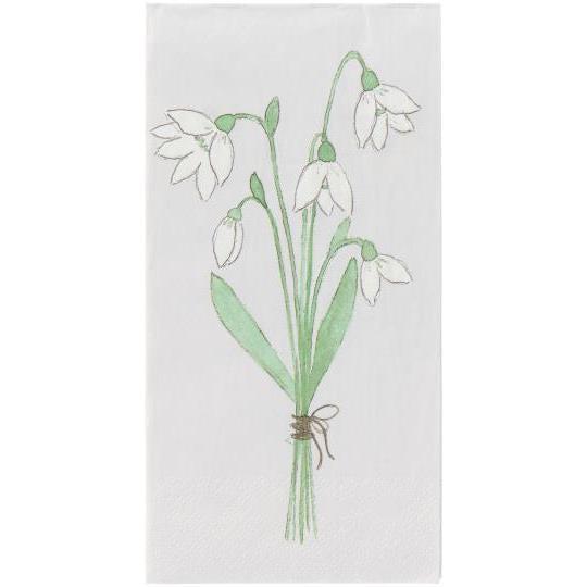 Ib Laursen, Serviet, Vintergækker-Minlillebutik.dk-Minlillebutik.dk