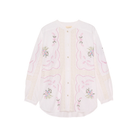 Sissel Edelbo, Sada Shirt, White Pastel-Sissel Edelbo-Minlillebutik.dk