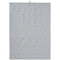 Ib Laursen, Viskestykke, Agathe, Lyseblå m/blomster-Ib Laursen-Minlillebutik.dk