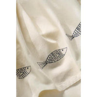 Ib Laursen, Viskestykke, Atlantis, m/blå Fisk-Ib Laursen-Minlillebutik.dk