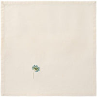 Ib Laursen, Stofserviet, Flora m/ blå Skærmblomst-Ib Laursen-Minlillebutik.dk