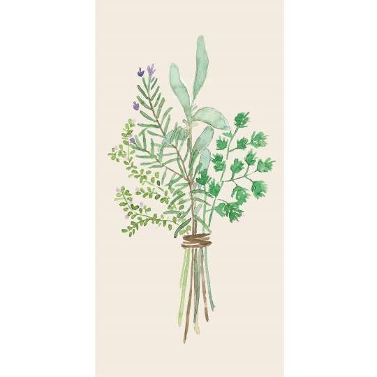Ib Laursen, Serviet, Krydderurtebuket-Ib Laursen-Minlillebutik.dk