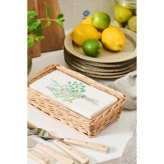 Ib Laursen, Serviet, Krydderurtebuket-Ib Laursen-Minlillebutik.dk