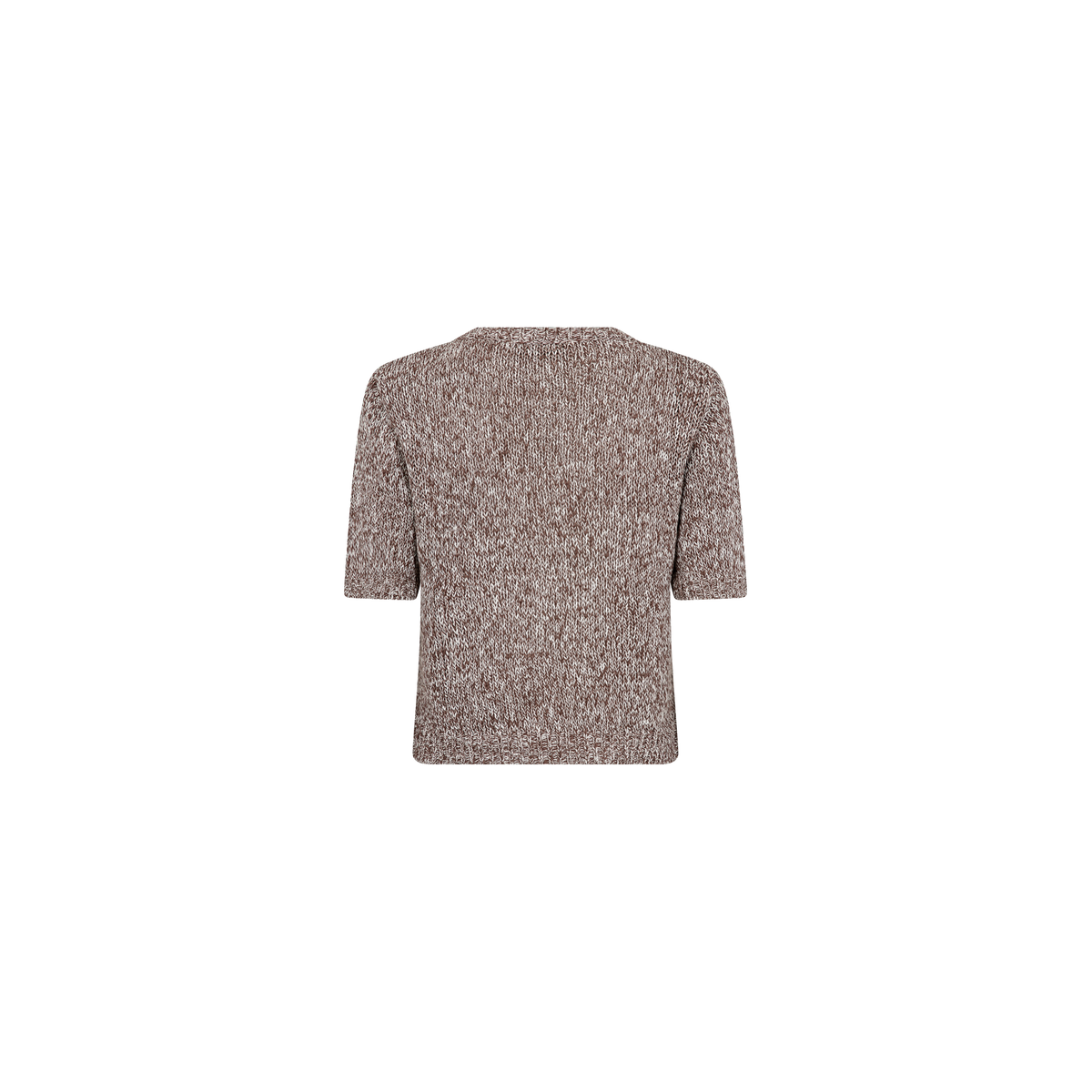 Mos Mosh, Elio SS Knit Cardigan, Coffee Quartz-Mos Mosh-Minlillebutik.dk