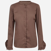 Mos Mosh, Mattie Shirt, Coffee Quartz-Mos Mosh-Minlillebutik.dk