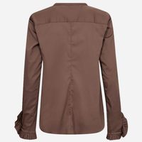 Mos Mosh, Mattie Shirt, Coffee Quartz-Mos Mosh-Minlillebutik.dk