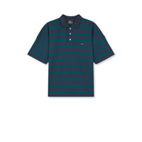 Mads Nørgaard, Light Terry Polo ST Tee, Sky Captain/Deep Sea ST.-Mads Nørgaard - Herre-Minlillebutik.dk