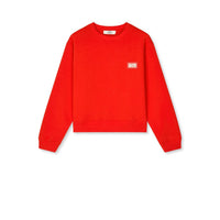 Mads Nørgaard, Standard Taylor Sweatshirt, Fiery Red-Mads Nørgaard - Dame-Minlillebutik.dk