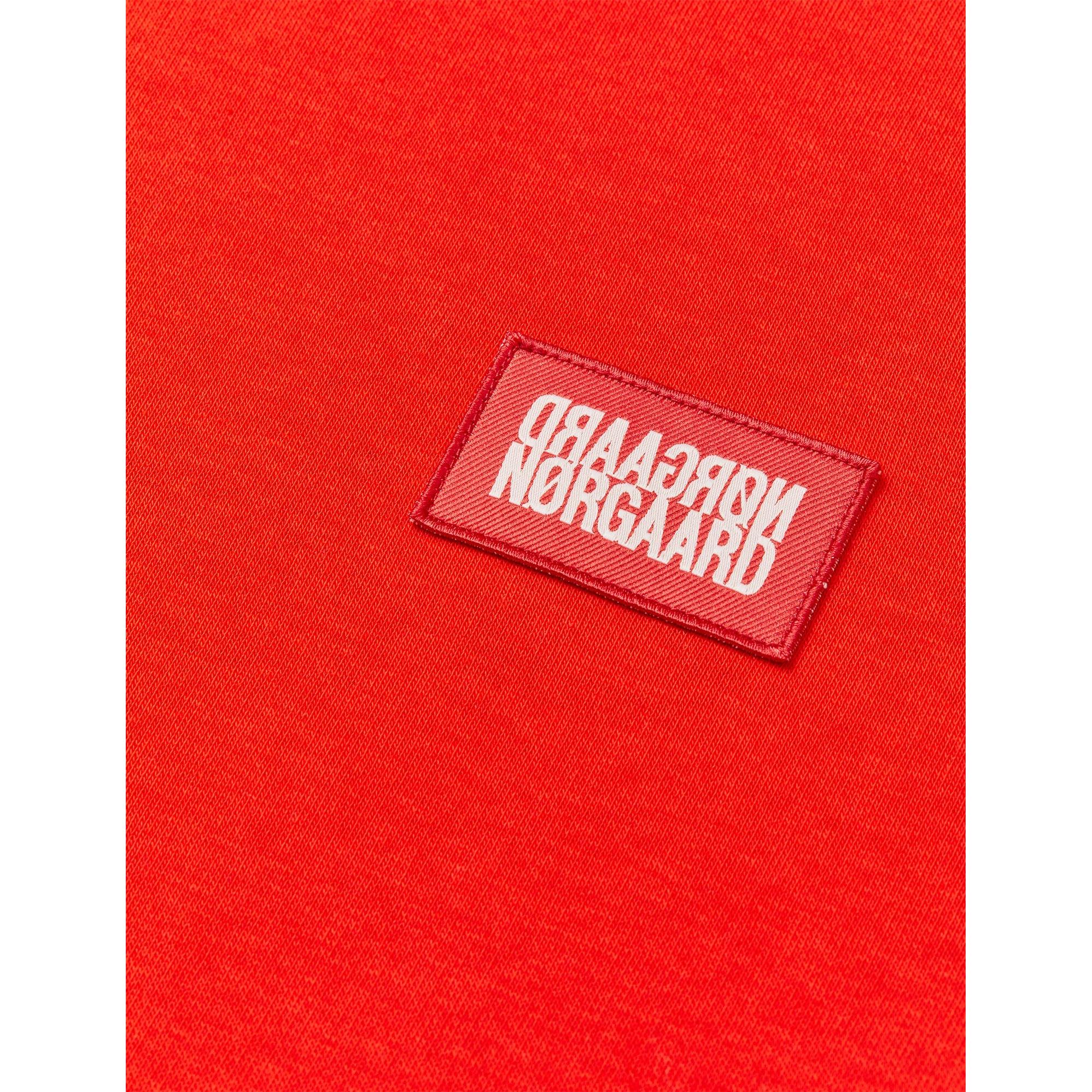 Mads Nørgaard, Standard Taylor Sweatshirt, Fiery Red-Mads Nørgaard - Dame-Minlillebutik.dk