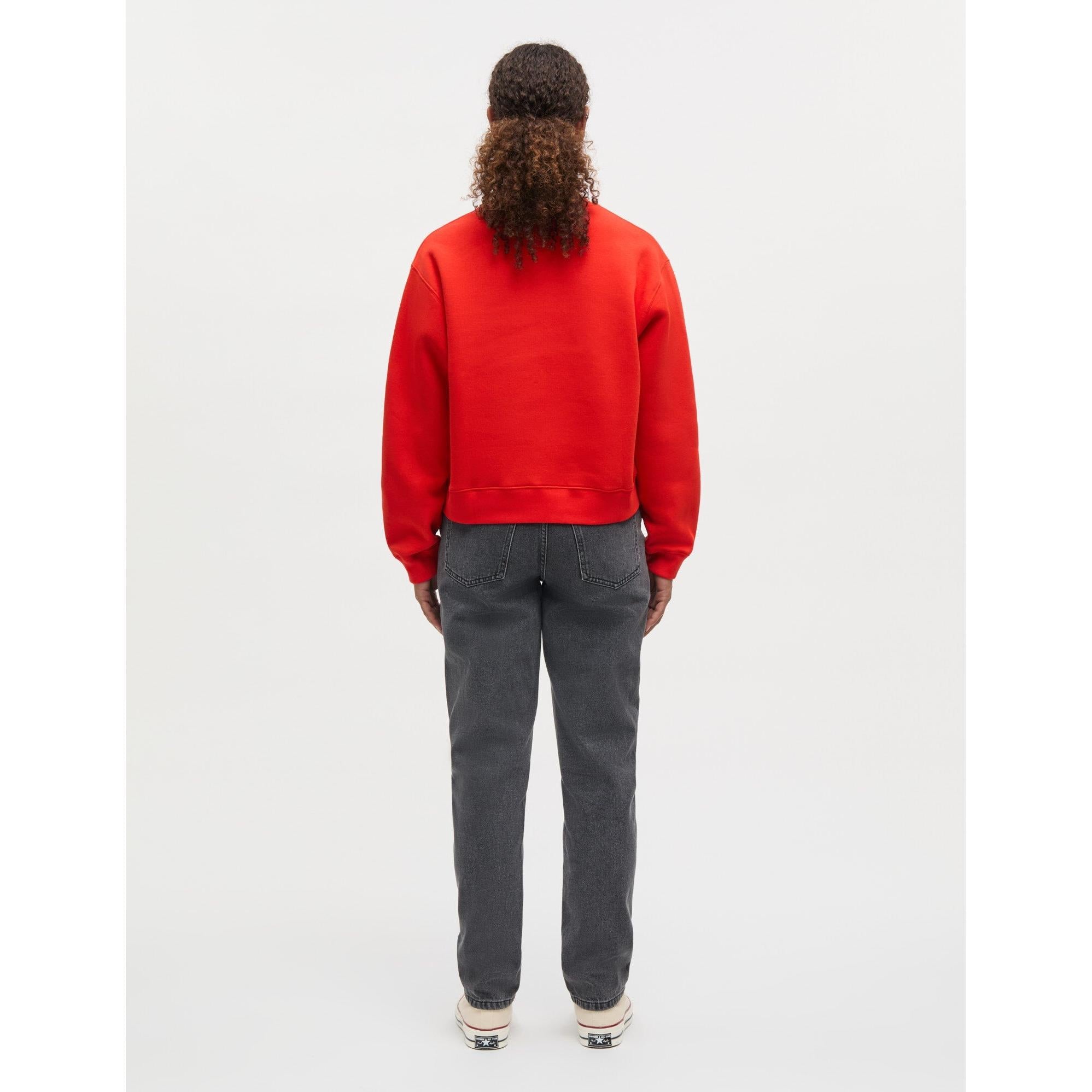 Mads Nørgaard, Standard Taylor Sweatshirt, Fiery Red-Mads Nørgaard - Dame-Minlillebutik.dk