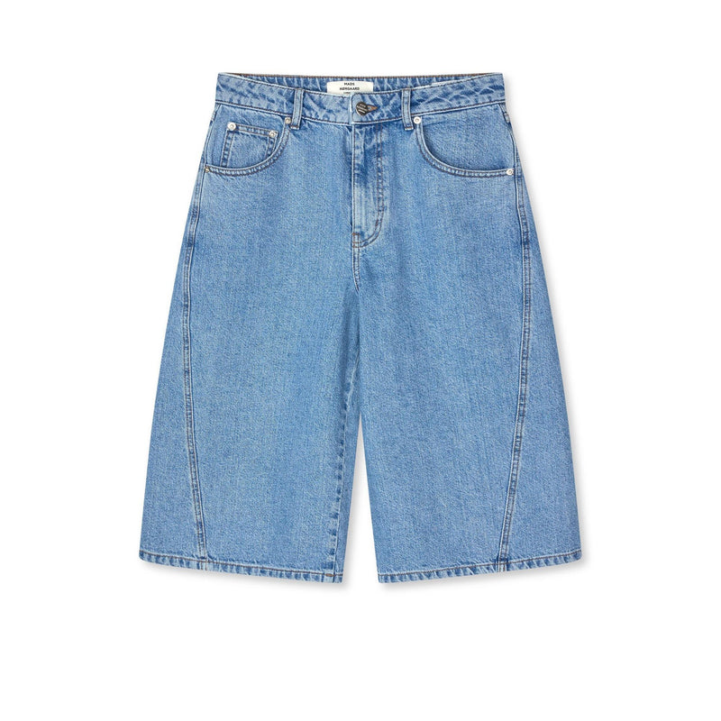 Mads Nørgaard, Luke Denim Robyn Shorts, Blue Vintage-Mads Nørgaard - Dame-Minlillebutik.dk