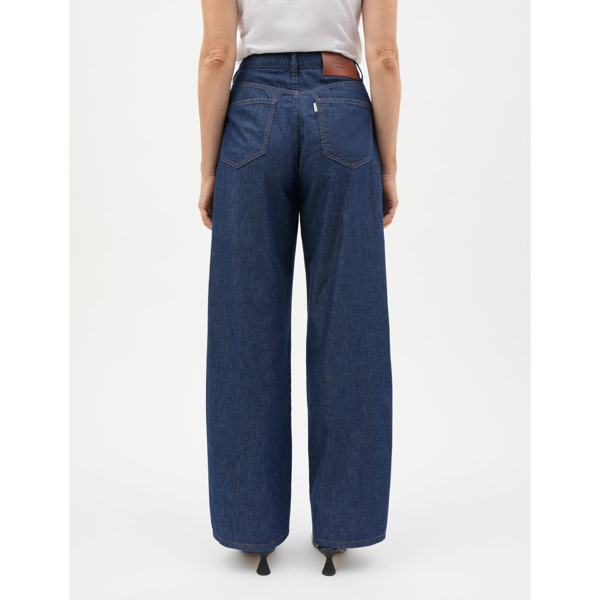 Mads Nørgaard, Air Denim Christel Jeans, Mid Blue Denim-Mads Nørgaard - Dame-Minlillebutik.dk