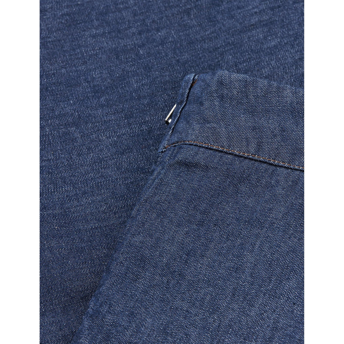 Mads Nørgaard, Air Denim Stelly Skirt, Mid Blue Denim-Mads Nørgaard - Dame-Minlillebutik.dk