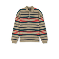 Mads Nørgaard, Light Terry Polo ST Sweat, Overland Trek Multi ST.-Mads Nørgaard-Minlillebutik.dk