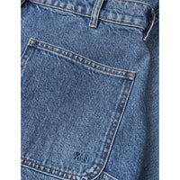 Mads Nørgaard, Arizona Denim James Shorts, Mid Blue Stone Wash-Mads Nørgaard-Minlillebutik.dk