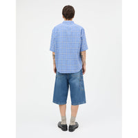 Mads Nørgaard, Arizona Denim James Shorts, Mid Blue Stone Wash-Mads Nørgaard-Minlillebutik.dk