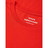 Mads Nørgaard, Fine Jersey Thor Tee FAV, Fiery Red-Mads Nørgaard - Herre-Minlillebutik.dk