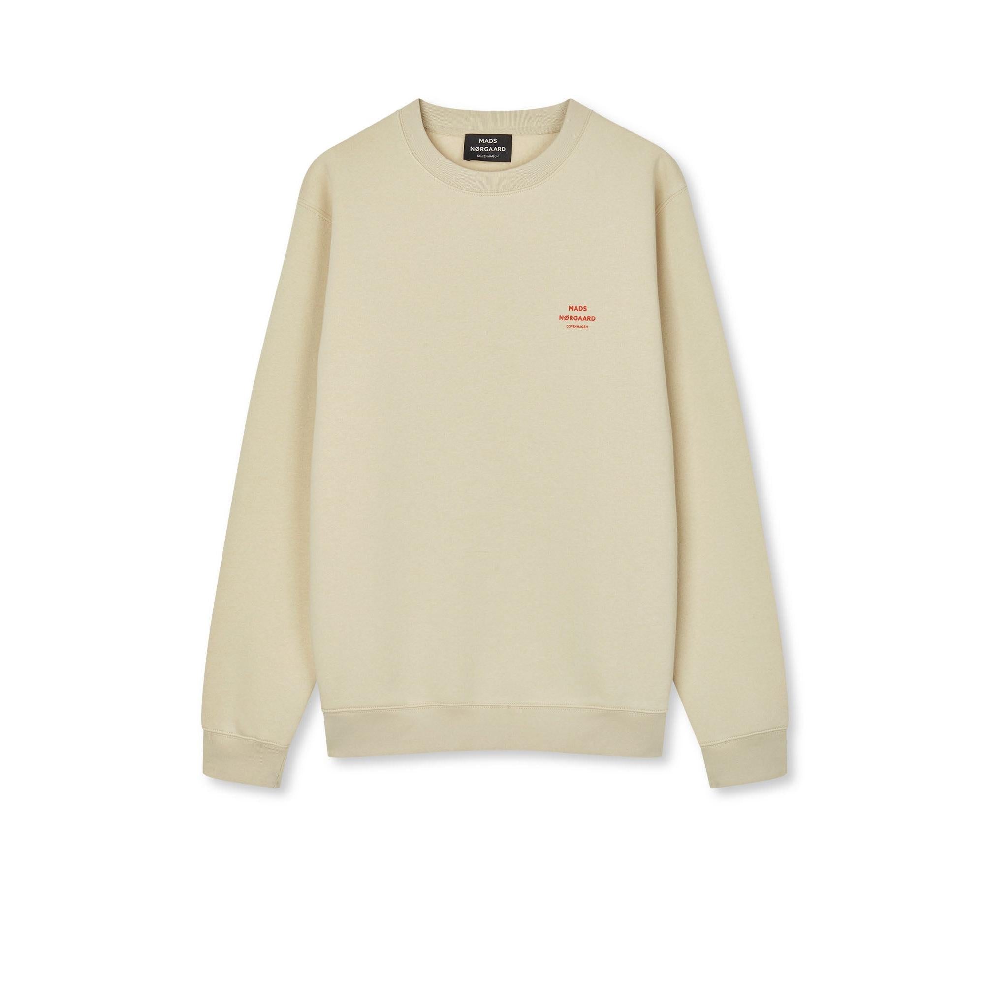 Mads Nørgaard, Standard Crew Logo Sweat, Castle Wall-Mads Nørgaard - Herre-Minlillebutik.dk