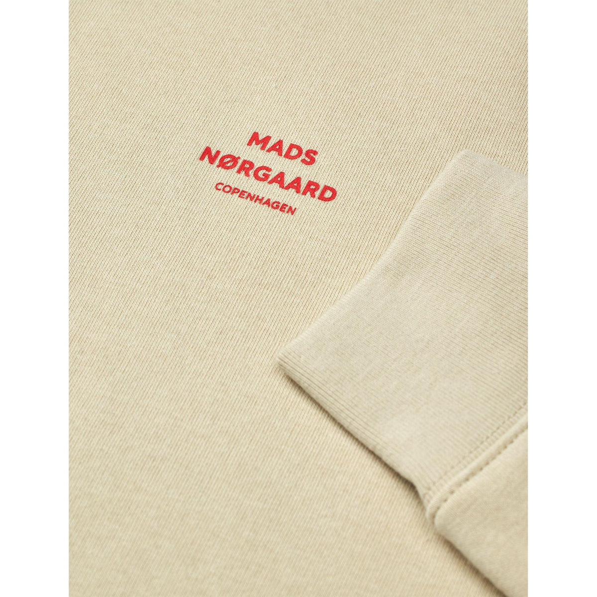 Mads Nørgaard, Standard Crew Logo Sweat, Castle Wall-Mads Nørgaard - Herre-Minlillebutik.dk