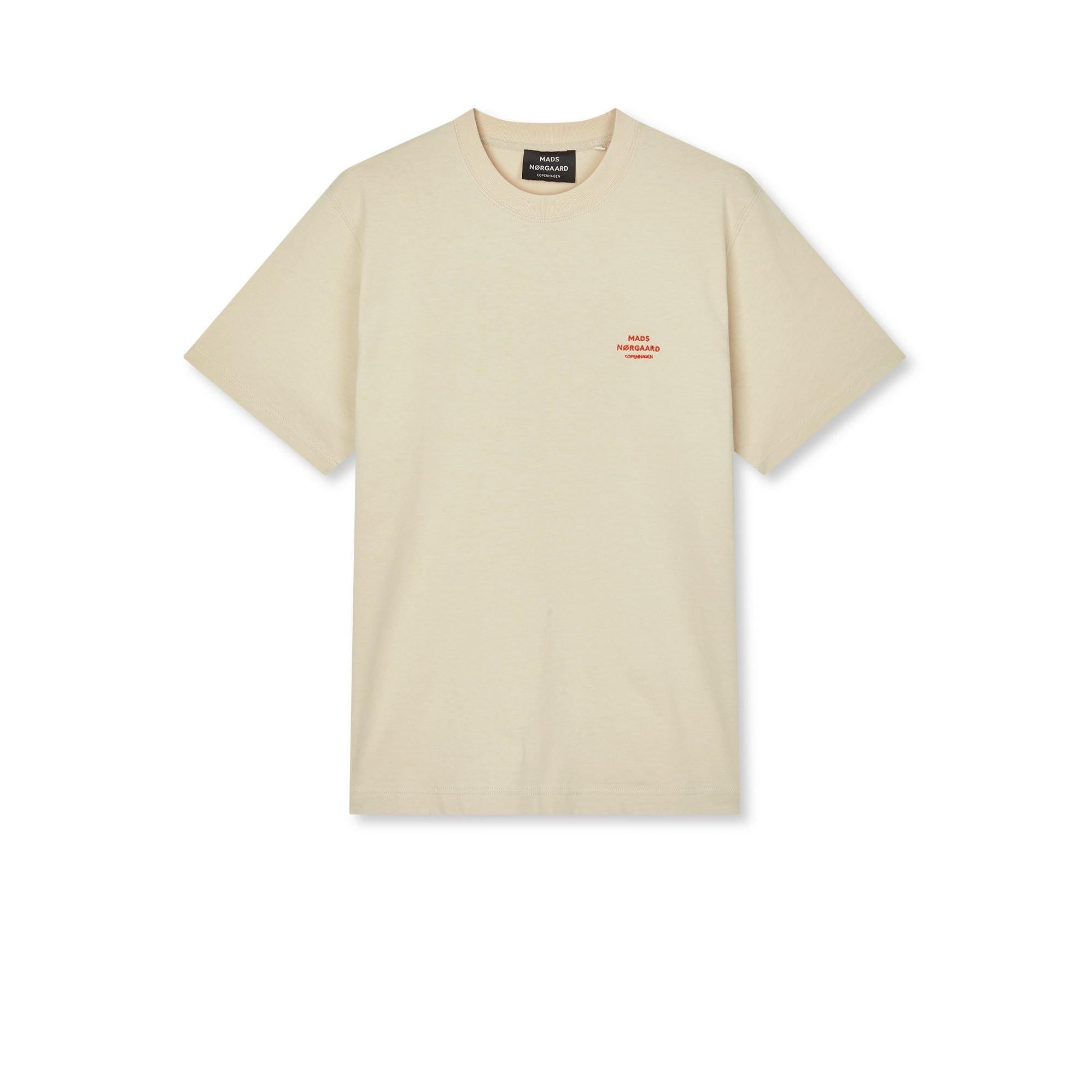 Mads Nørgaard, Cotton Jersey Frode Logo Tee FAV, Castle Wall-Mads Nørgaard - Herre-Minlillebutik.dk