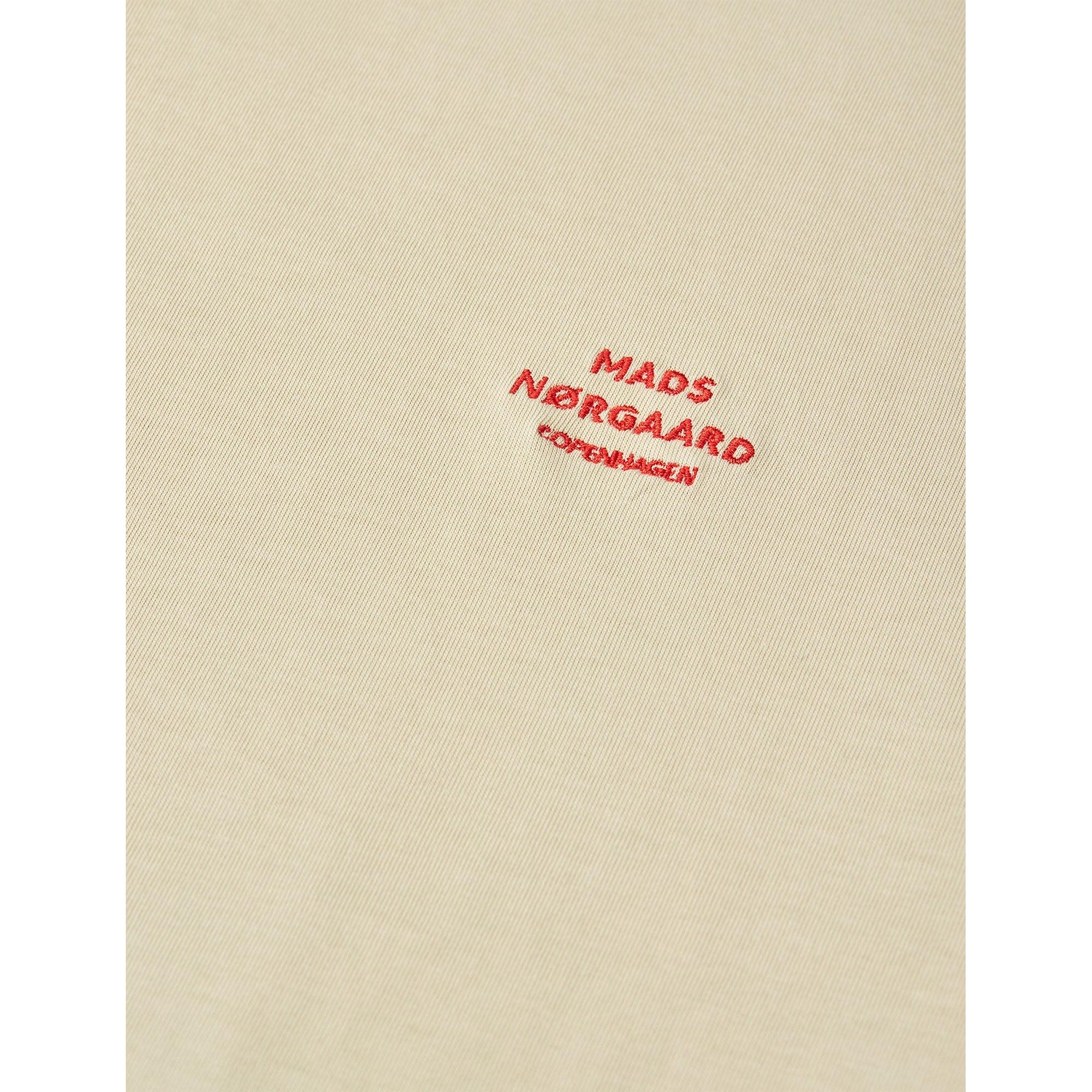 Mads Nørgaard, Cotton Jersey Frode Logo Tee FAV, Castle Wall-Mads Nørgaard - Herre-Minlillebutik.dk