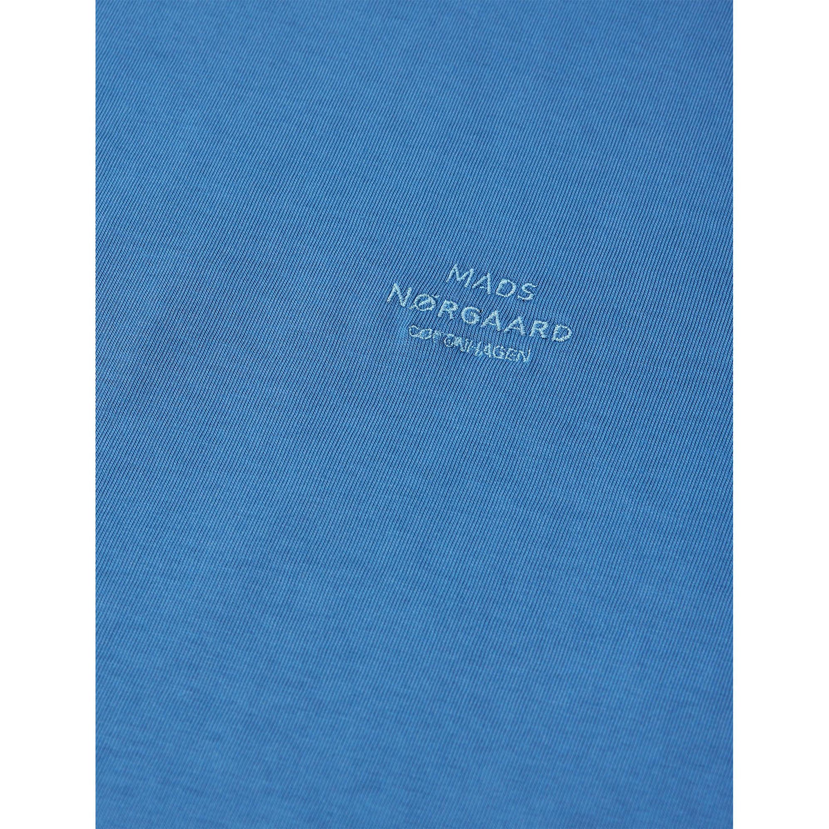 Mads Nørgaard, Cotton Jersey Frode Logo Tee FAV, Bright Cobalt-Mads Nørgaard - Herre-Minlillebutik.dk