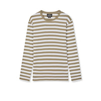 Mads Nørgaard, Mid Rib Tobias Tee LS, Overland Trek/White-Mads Nørgaard - Herre-Minlillebutik.dk