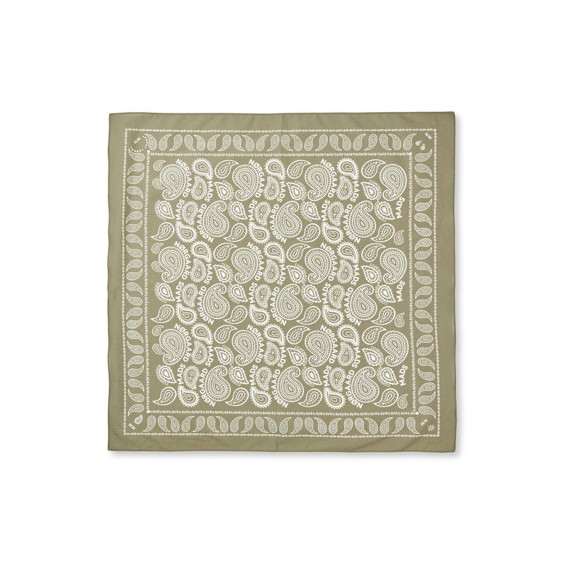 Mads Nørgaard, Soft Cotton Paisley Scarf Solid, Overland Trek-Mads Nørgaard-Minlillebutik.dk