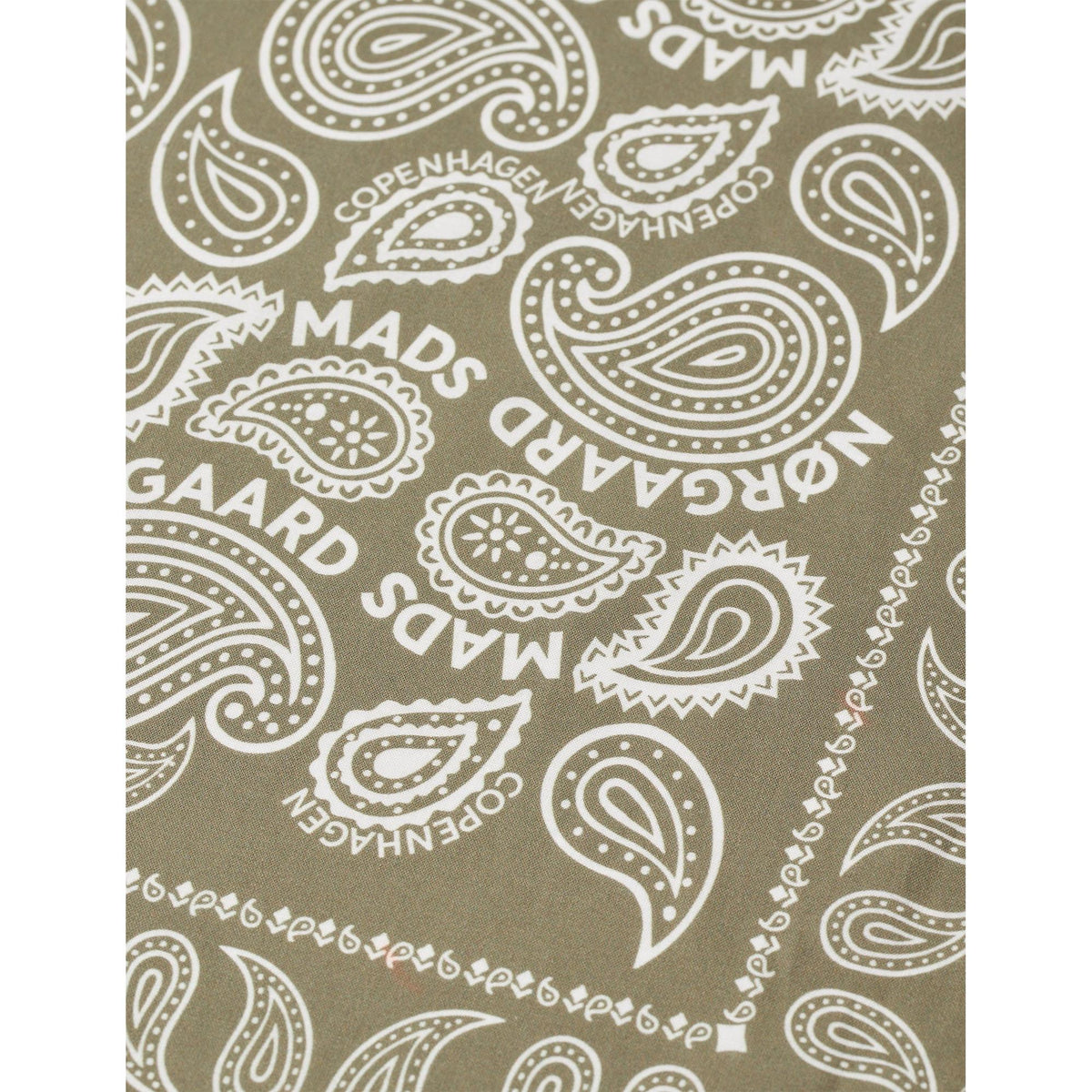 Mads Nørgaard, Soft Cotton Paisley Scarf Solid, Overland Trek-Mads Nørgaard-Minlillebutik.dk