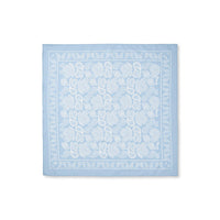 Mads Nørgaard, Soft Cotton Paisley Scarf Solid, Cashmere Blue-Mads Nørgaard-Minlillebutik.dk