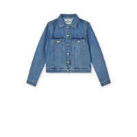 Mads Nørgaard, Luke Denim Demi Jacket, Blue Vintage-Mads Nørgaard - Dame-Minlillebutik.dk