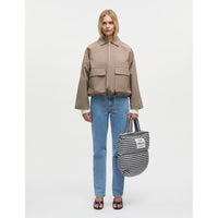 Mads Nørgaard, Cotton Pol Delish Jacket, Walnut-Mads Nørgaard - Dame-Minlillebutik.dk
