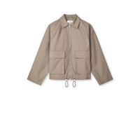 Mads Nørgaard, Cotton Pol Delish Jacket, Walnut-Mads Nørgaard - Dame-Minlillebutik.dk