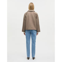 Mads Nørgaard, Cotton Pol Delish Jacket, Walnut-Mads Nørgaard - Dame-Minlillebutik.dk