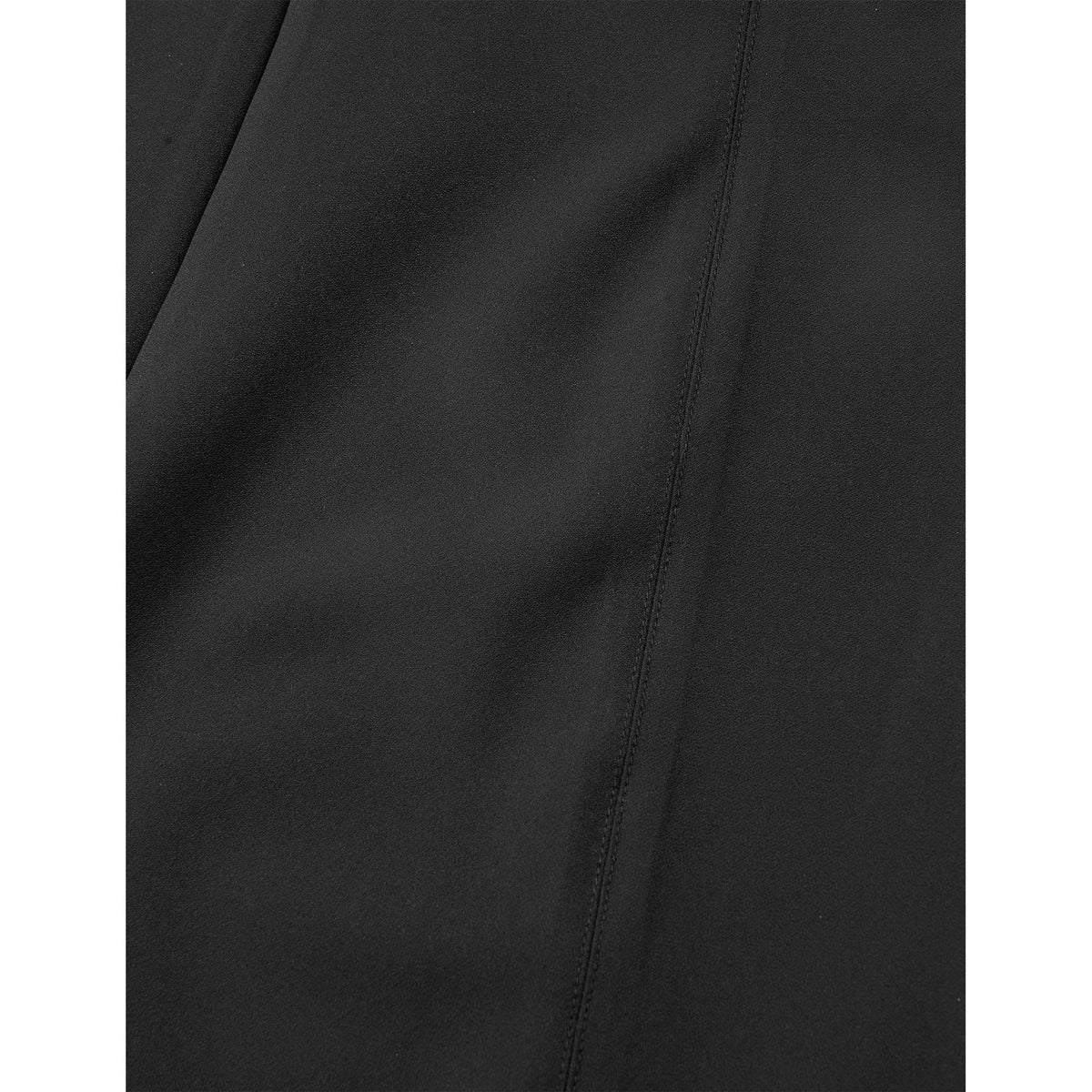 Mads Nørgaard, Stretchy Nylon Roberta Skirt, Black-Mads Nørgaard - Dame-Minlillebutik.dk