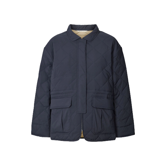 Rethinkit, Thermo Classic Jacket Lyon, Dark Navy-Rethinkit-Minlillebutik.dk