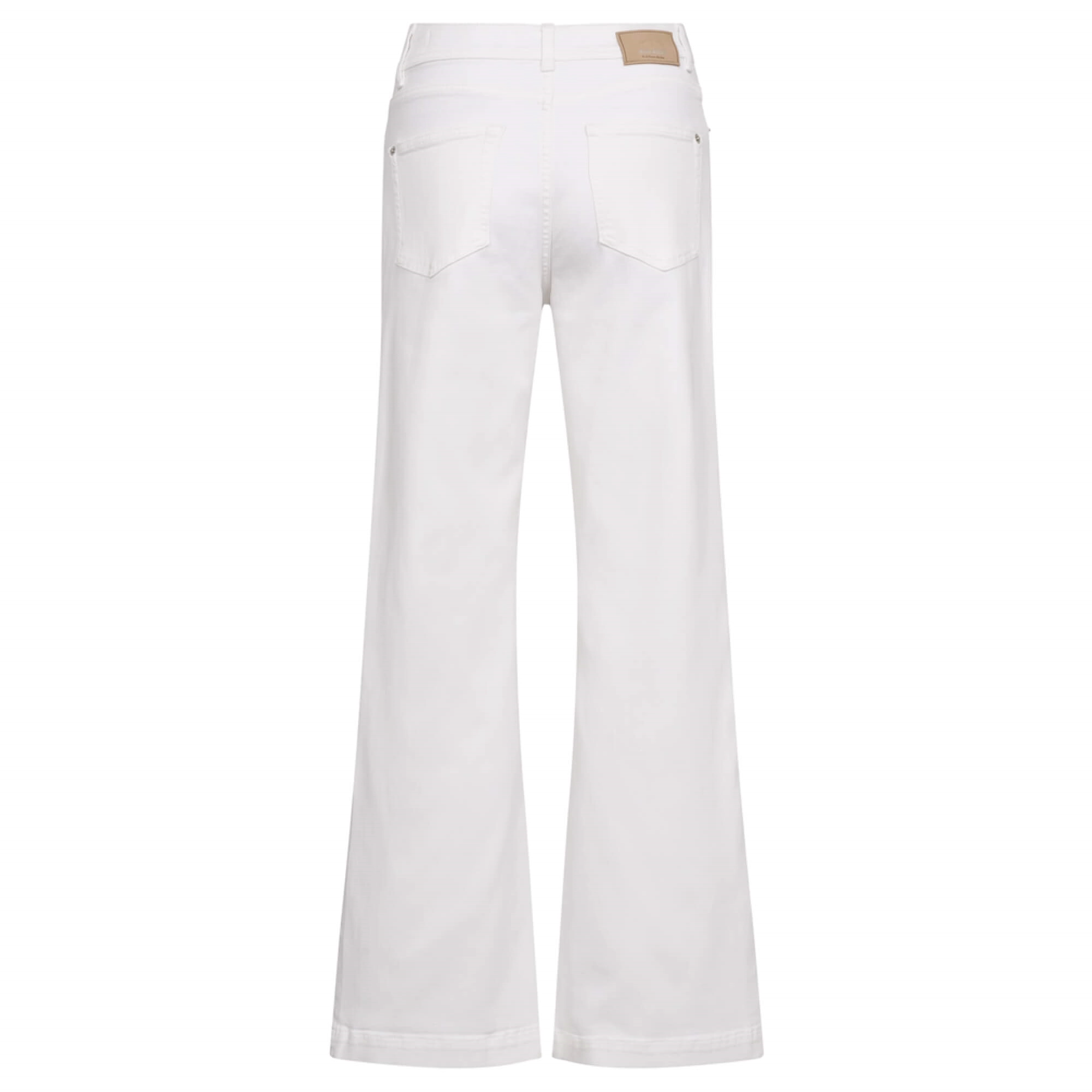 Mos Mosh, Dara Deluxe Jeans, Bright White-Mos Mosh-Minlillebutik.dk