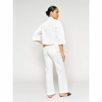 Mos Mosh, Dara Deluxe Jeans, Bright White-Mos Mosh-Minlillebutik.dk