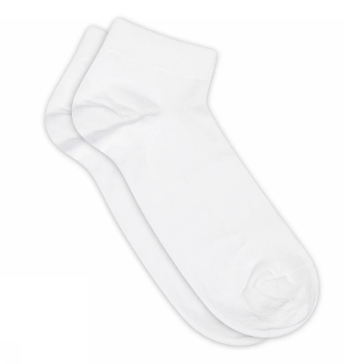 Mp Men, Rolf Sneaker Socks, White-MP Strømper-Minlillebutik.dk