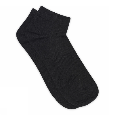 Mp Men, Rolf Sneaker Socks, Black-MP Strømper-Minlillebutik.dk